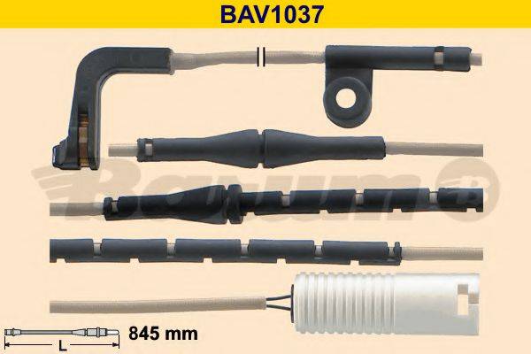BARUM BAV1037 Сигналізатор, знос гальмівних колодок