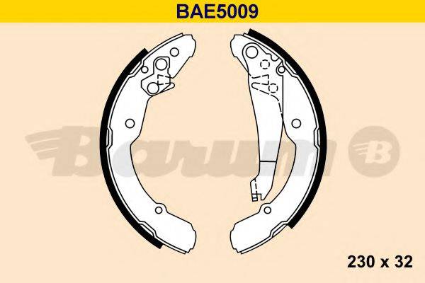 BARUM BAE5009 Комплект тормозных колодок