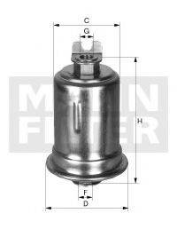 MANN-FILTER WK61434 Топливный фильтр
