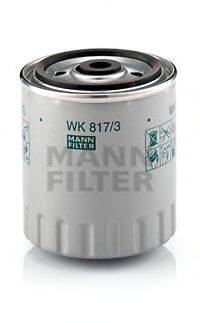 Паливний фільтр MANN-FILTER WK 817/3 x