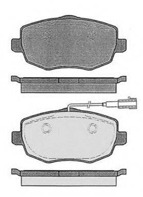 RAICAM RA03322 Комплект тормозных колодок, дисковый тормоз