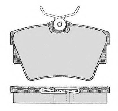Комплект тормозных колодок, дисковый тормоз RAICAM RA.0690.2