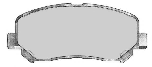 Комплект гальмівних колодок, дискове гальмо RAICAM RA.0988.1