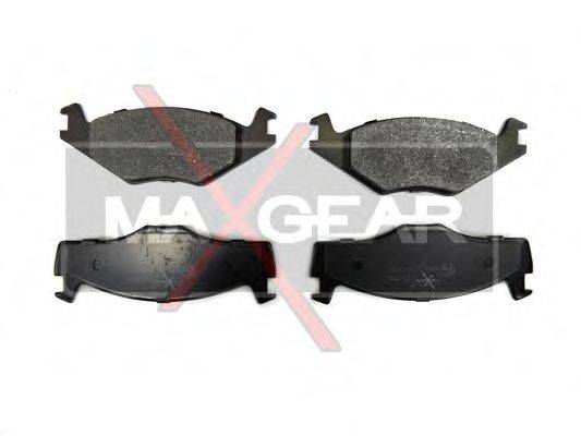 MAXGEAR 190582 Комплект тормозных колодок, дисковый тормоз