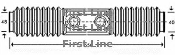 Пильовик, рульове управління FIRST LINE FSG3212