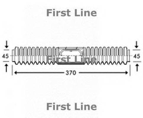 FIRST LINE FSG3216 Пыльник, рулевое управление