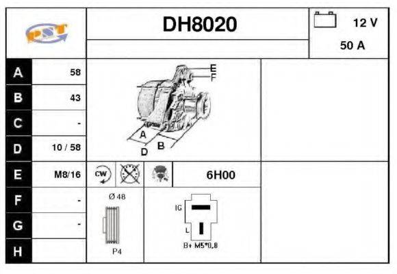 Генератор SNRA DH8020