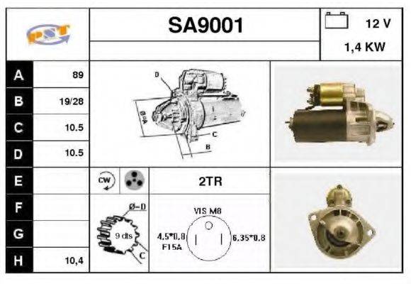 Стартер SNRA SA9001