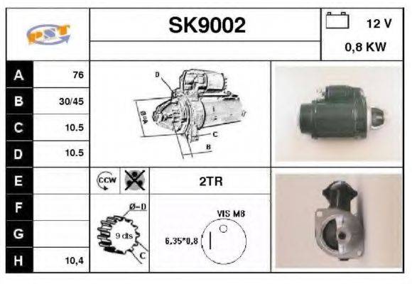 Стартер SNRA SK9002