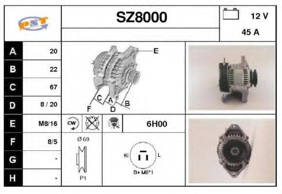 SNRA SZ8000 Генератор