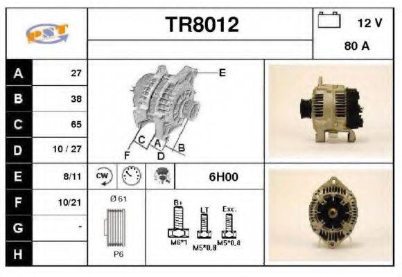 SNRA TR8012 Генератор