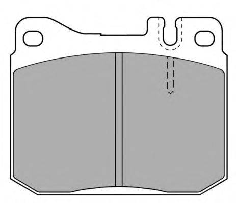 FREMAX FBP0294 Комплект тормозных колодок, дисковый тормоз