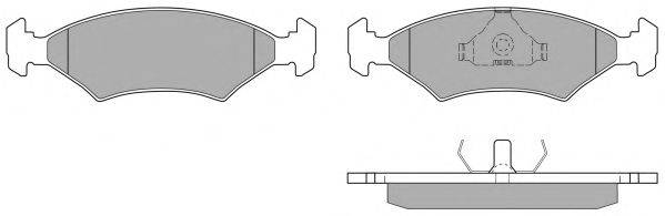 Комплект тормозных колодок, дисковый тормоз FREMAX FBP-0353