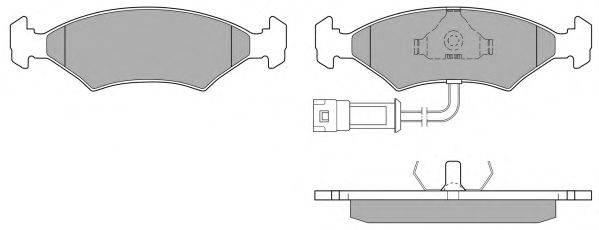 FREMAX FBP0539 Комплект тормозных колодок, дисковый тормоз