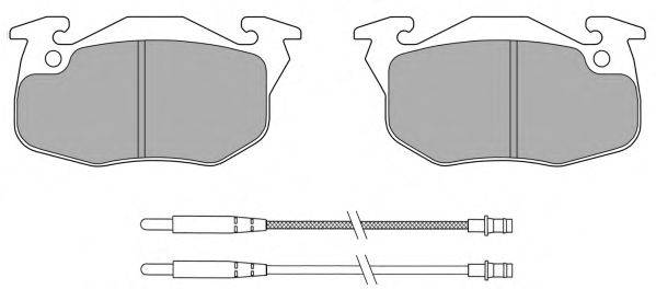 Комплект тормозных колодок, дисковый тормоз FREMAX FBP-0761