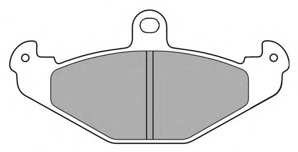 Комплект тормозных колодок, дисковый тормоз FREMAX FBP-0779