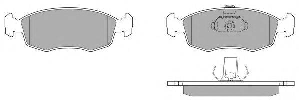 FREMAX FBP0529 Комплект тормозных колодок, дисковый тормоз