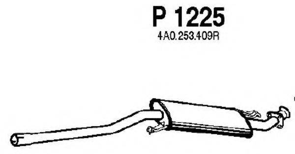 Середній глушник вихлопних газів FENNO P1225