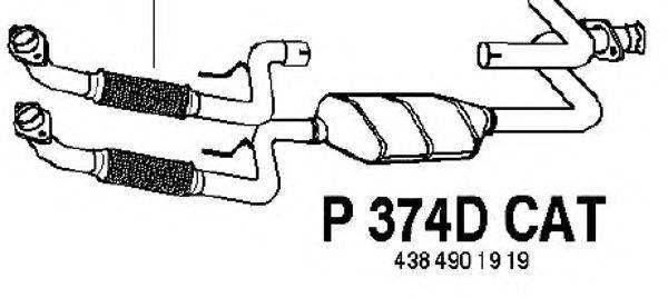 FENNO P374DCAT Каталізатор