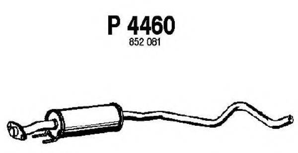 FENNO P4460 Середній глушник вихлопних газів