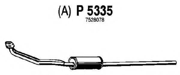 Передглушувач вихлопних газів FENNO P5335