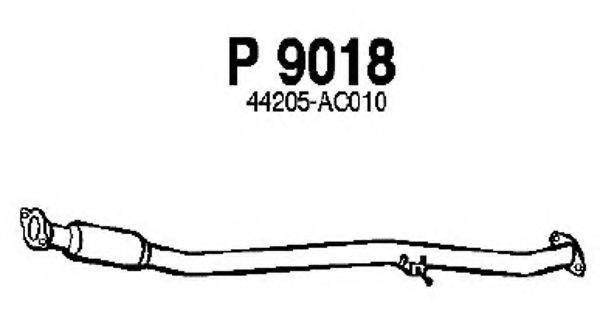 FENNO P9018 Средний глушитель выхлопных газов