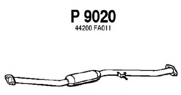 FENNO P9020 Средний глушитель выхлопных газов