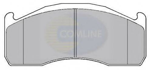 Комплект гальмівних колодок, дискове гальмо COMLINE CBP9067