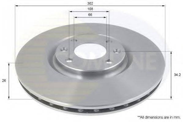 COMLINE ADC1592V Тормозной диск