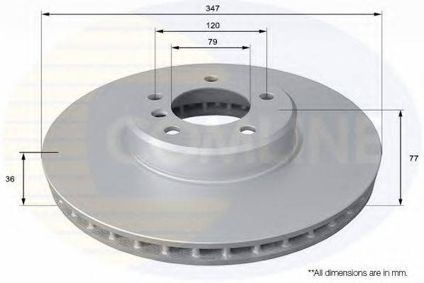 COMLINE ADC1747V Тормозной диск