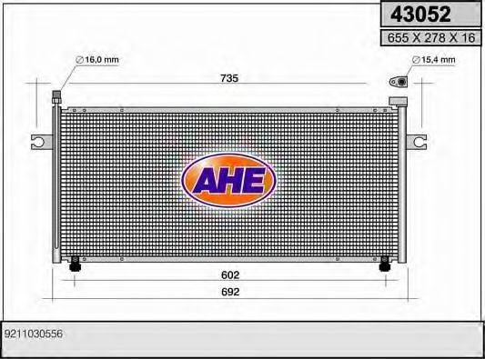 AHE 43052 Конденсатор, кондиціонер