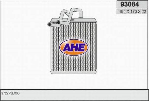 Теплообмінник, опалення салону AHE 93084
