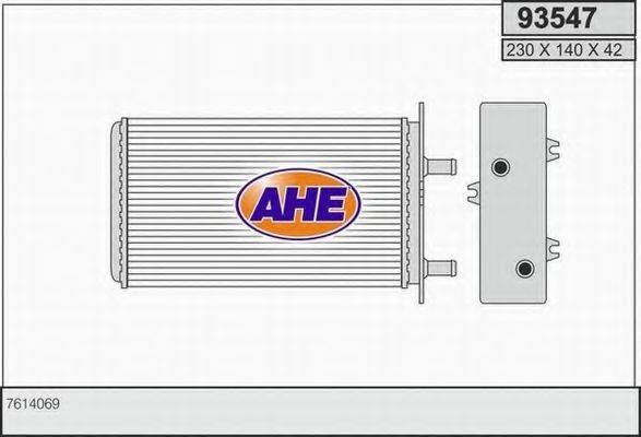Теплообмінник, опалення салону AHE 93547