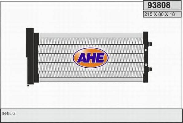 AHE 93808 Теплообменник, отопление салона