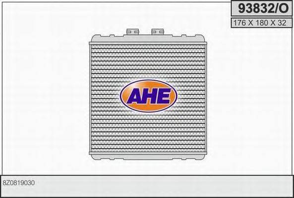AHE 93832O Теплообменник, отопление салона