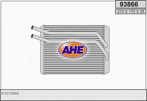 Теплообмінник, опалення салону AHE 93866