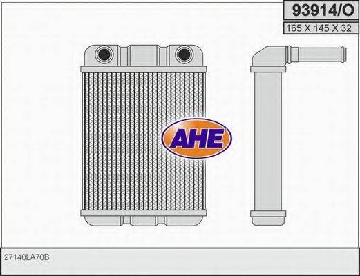 Теплообменник, отопление салона AHE 93914/O