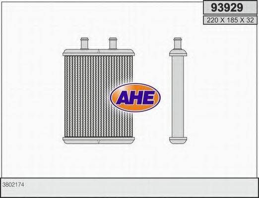 AHE 93929 Теплообменник, отопление салона