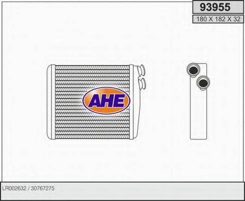 Теплообмінник, опалення салону AHE 93955