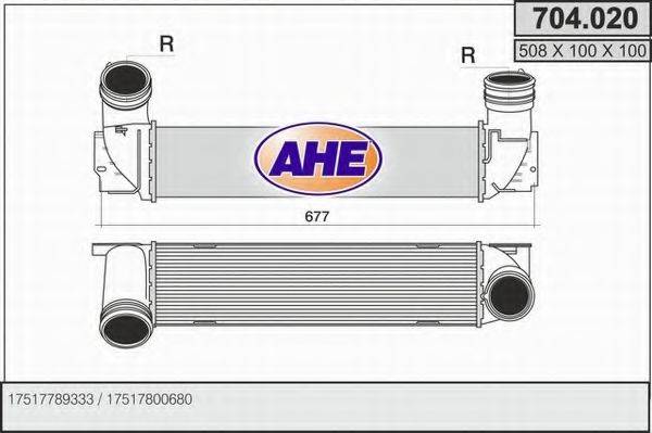 AHE 704020 Интеркулер