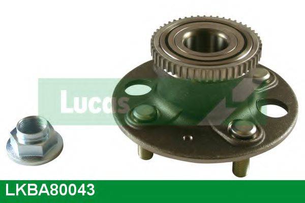 LUCAS ENGINE DRIVE LKBA80043 Комплект підшипника ступиці колеса