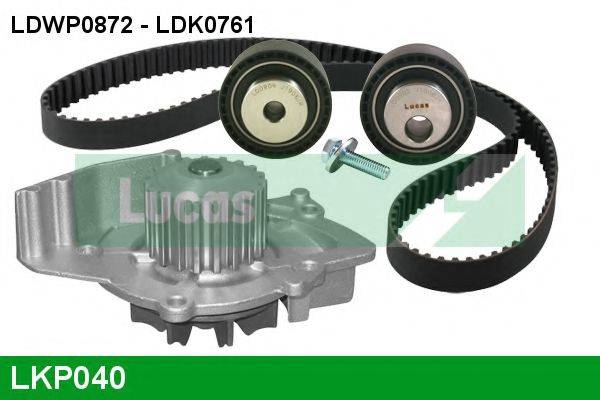 LUCAS ENGINE DRIVE LKP040 Водяной насос + комплект зубчатого ремня