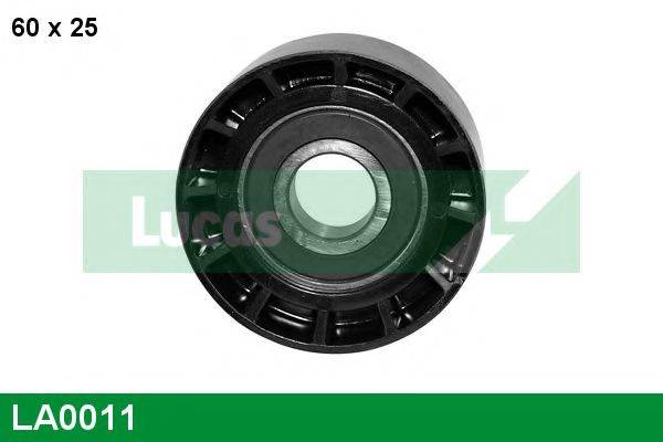 LUCAS ENGINE DRIVE LA0011 Паразитный / ведущий ролик, поликлиновой ремень