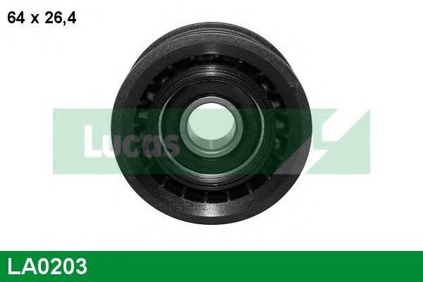 LUCAS ENGINE DRIVE LA0203 Паразитний / провідний ролик, полікліновий ремінь