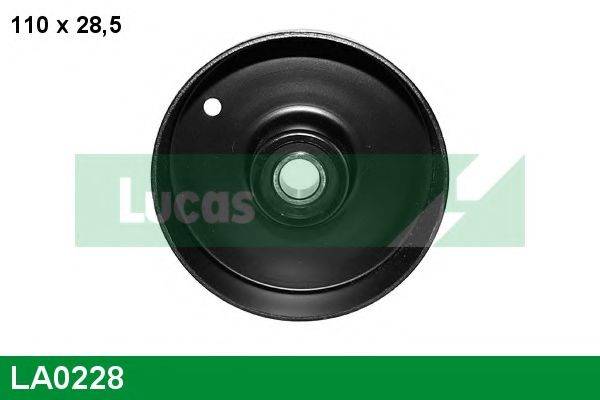 LUCAS ENGINE DRIVE LA0228 Паразитный / ведущий ролик, поликлиновой ремень