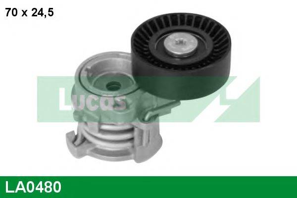 Натяжна планка, полікліновий ремінь LUCAS ENGINE DRIVE LA0480