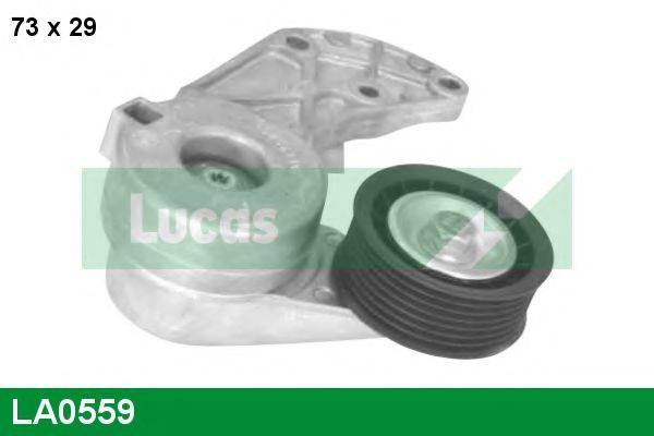 LUCAS ENGINE DRIVE LA0559 Натяжная планка, поликлиновой ремень