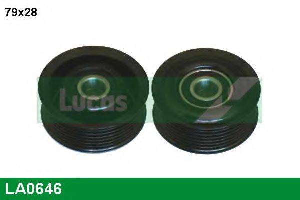 Паразитний / провідний ролик, полікліновий ремінь LUCAS ENGINE DRIVE LA0646