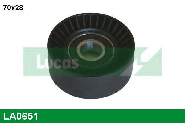 Паразитний / провідний ролик, полікліновий ремінь LUCAS ENGINE DRIVE LA0651