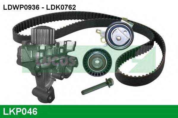 LUCAS ENGINE DRIVE LKP046 Водяной насос + комплект зубчатого ремня